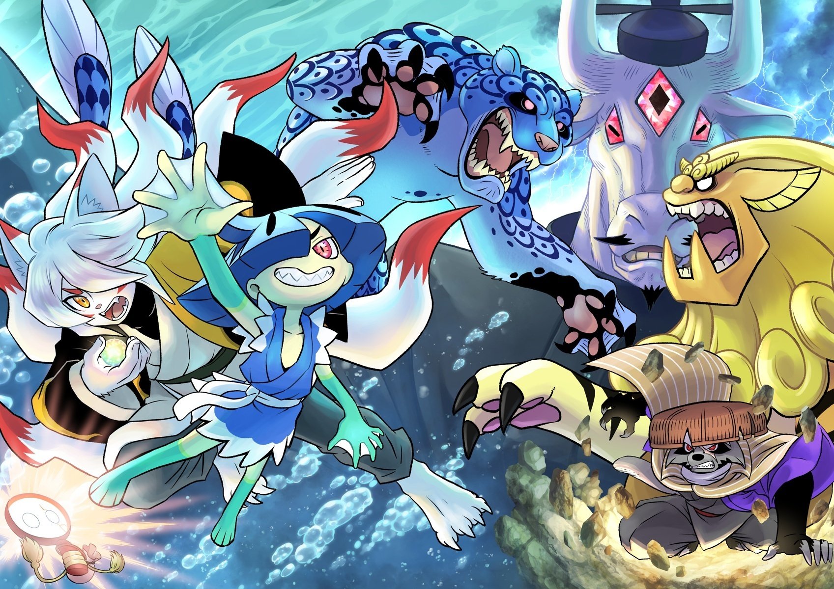 発売】ようかいとりものちょう18巻 妖怪捕物帖X（バツ）八眷伝篇弐