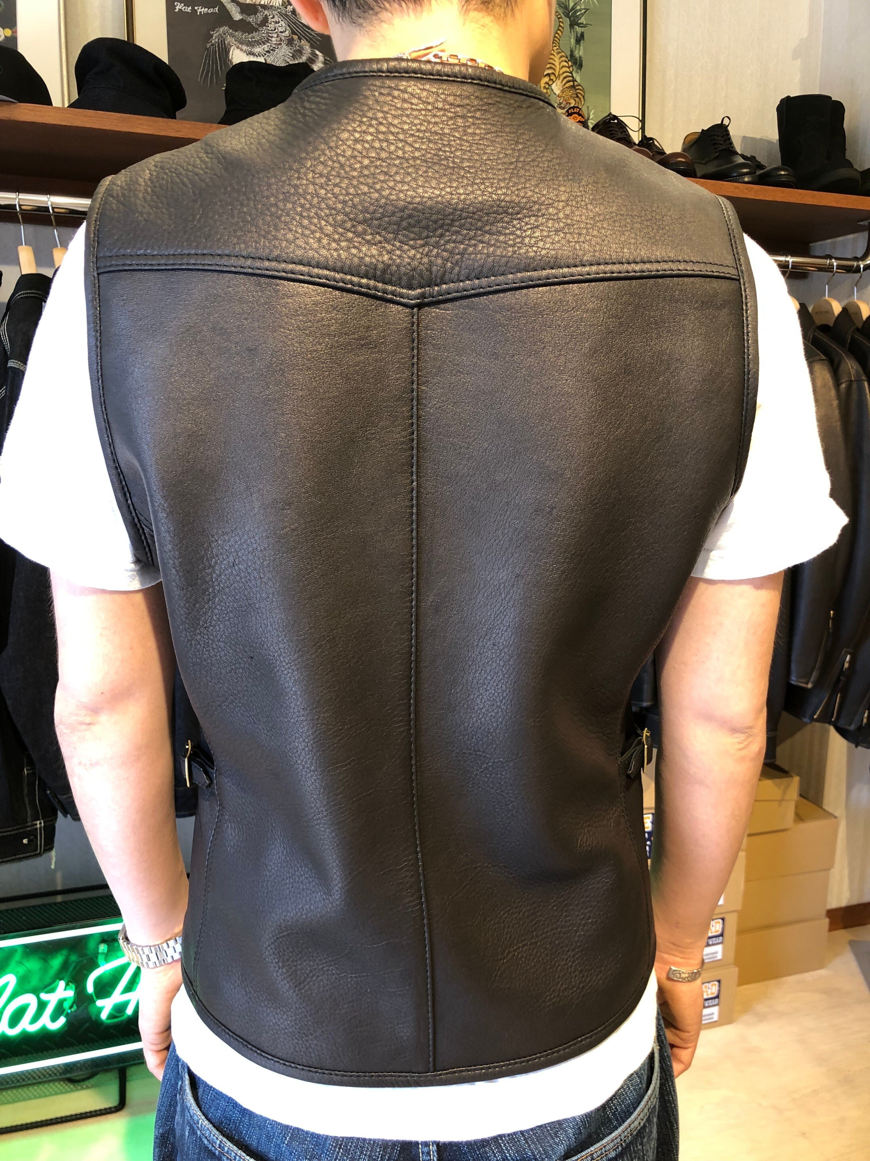 FLAT HEAD 神宮前店】～神宮前店限定ディアスキンベスト❕～｜THE FLAT