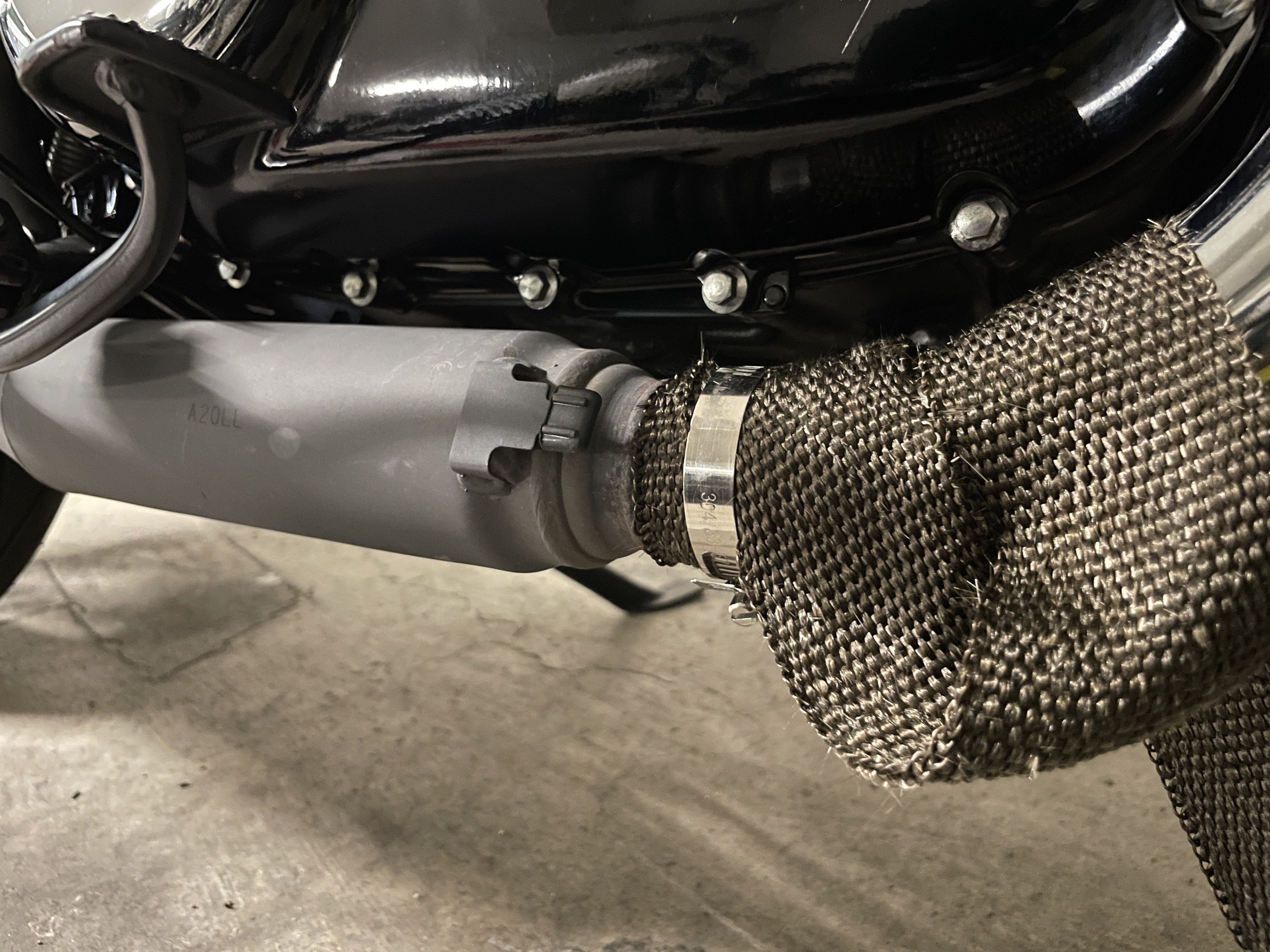 サーモバンテージの装着。【GB350】｜GB journey