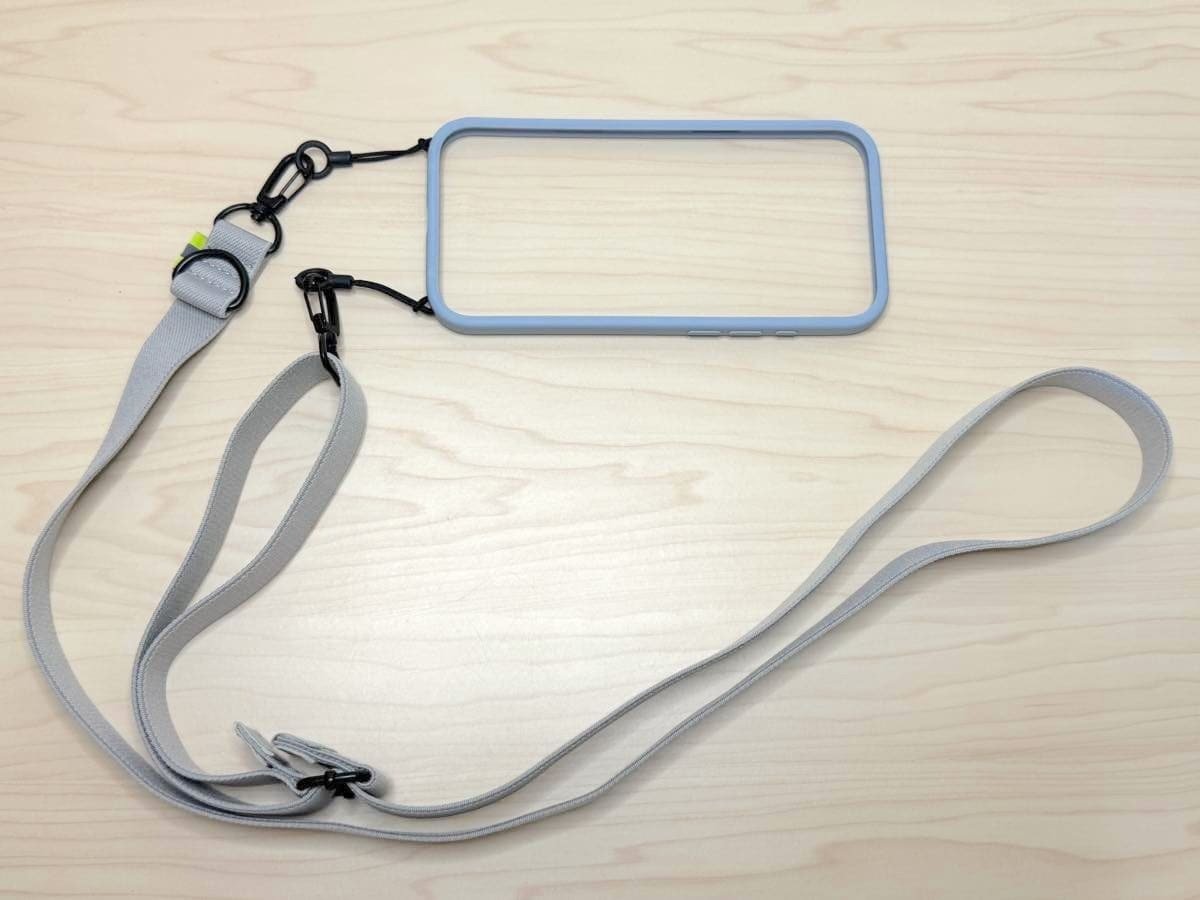 Apple純正クロスボディストラップの代用に使える「QUICK SHOT STRAP