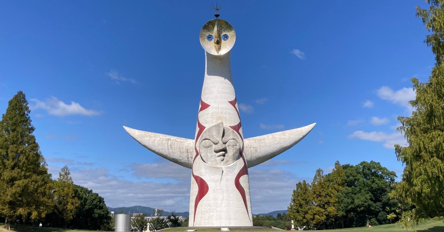 未来の国宝〈太陽の塔〉内部見学 作者は岡本太郎 EXPO'70→EXPO2025｜a.n