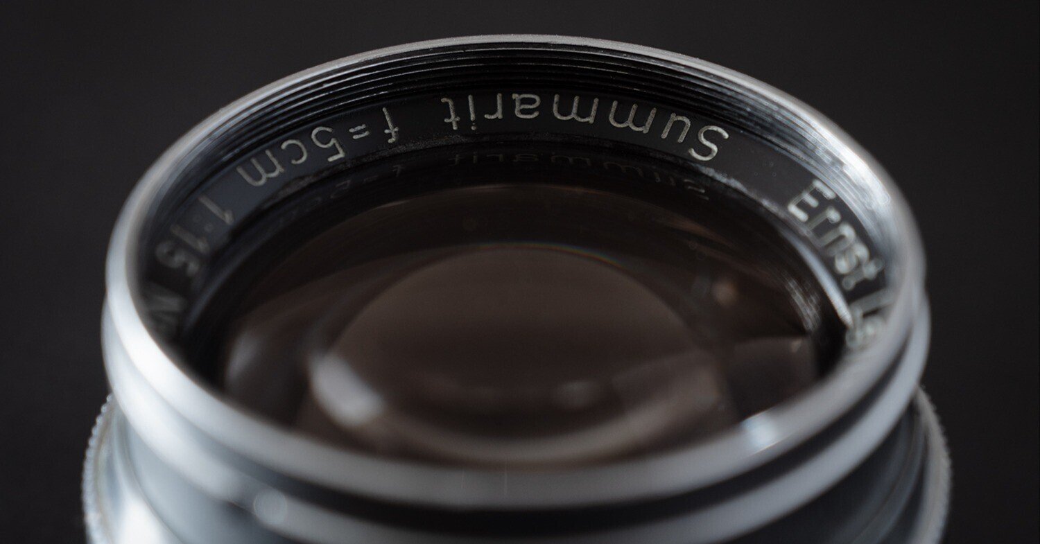 LEITZ SUMMARIT f1.5/50mm｜藤井智弘