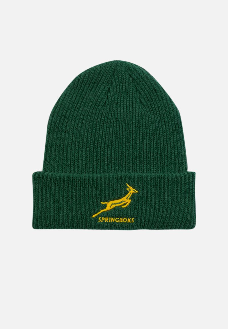 Springbok Nike Cuffed Beanie - Gorge Green/University Gold