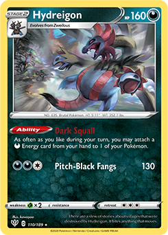 Hydreigon | Darkness Ablaze | TCG Card Database