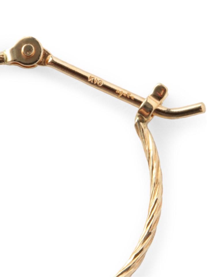 agete(アガット)の「K10フープピアス」 - PARTE