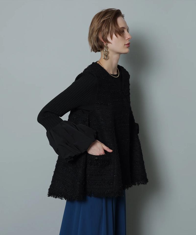 CADUNE(カデュネ)の「≪川上桃子さんコラボ≫袖バルーンニット」 - PARTE