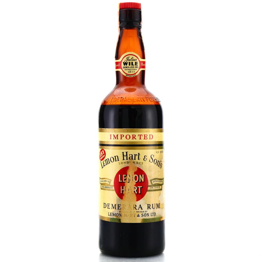 Lemon Hart 151 Proof Demerara Rum - Julius Wile, US Rum | Rum