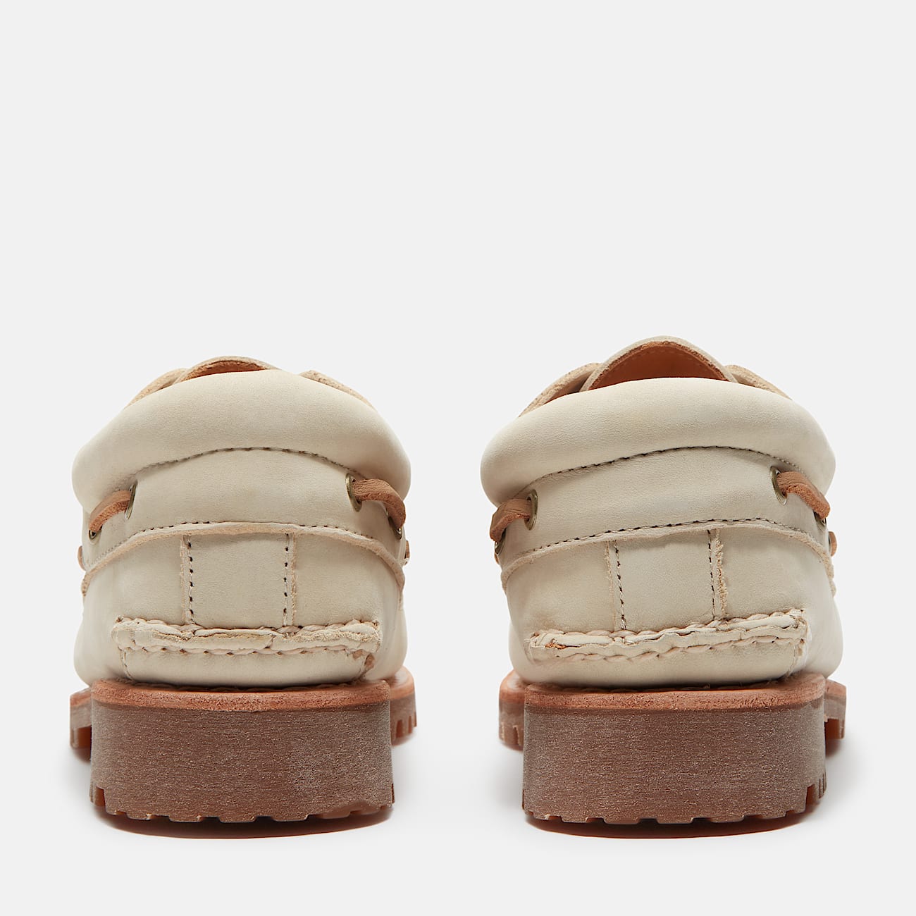 Timberland® Lake House 3-Eye Lug Boat Shoe for Men in Light Beige