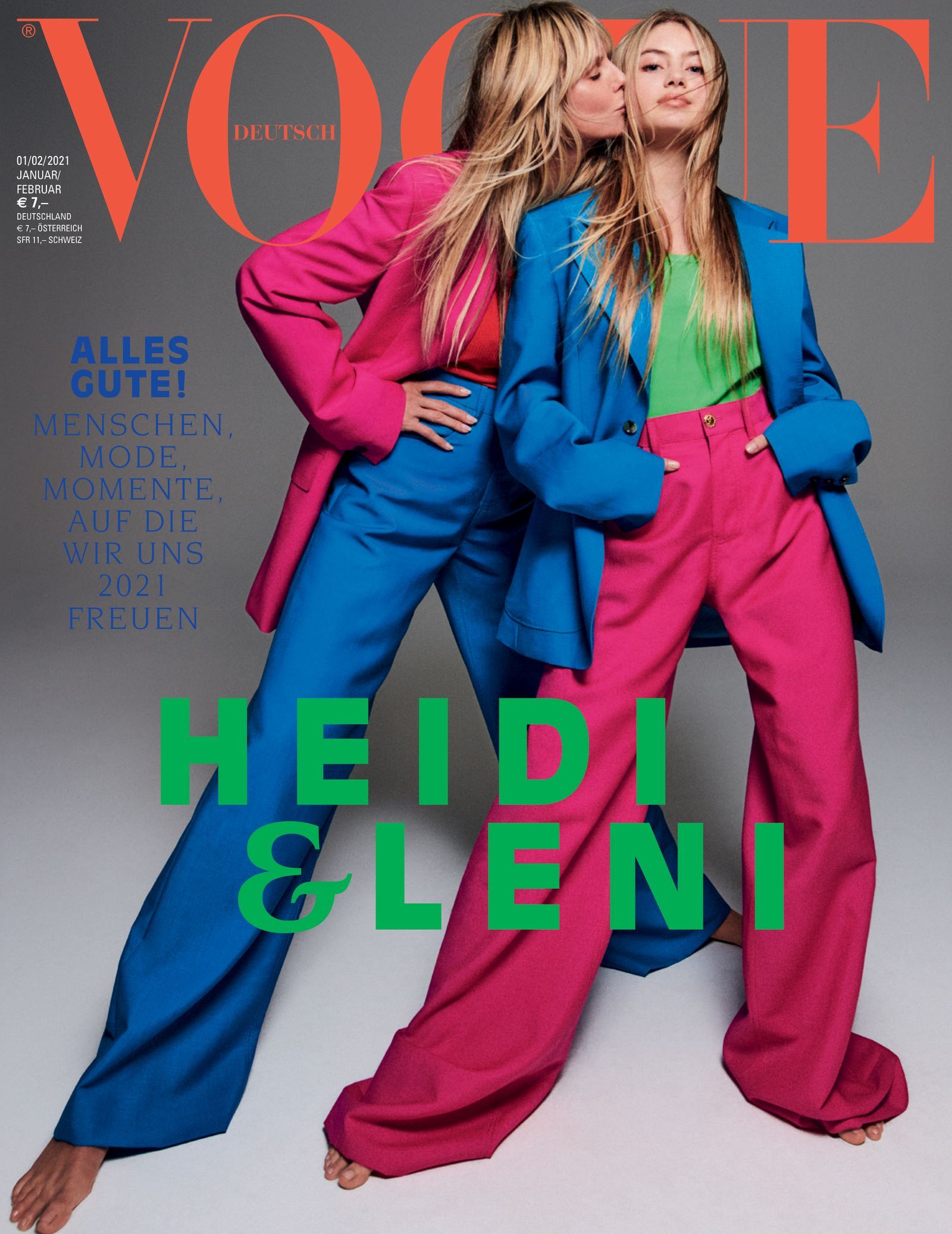Heidi Klum's Daughter Leni Is the Mirror Image of Her Mom | Vogue