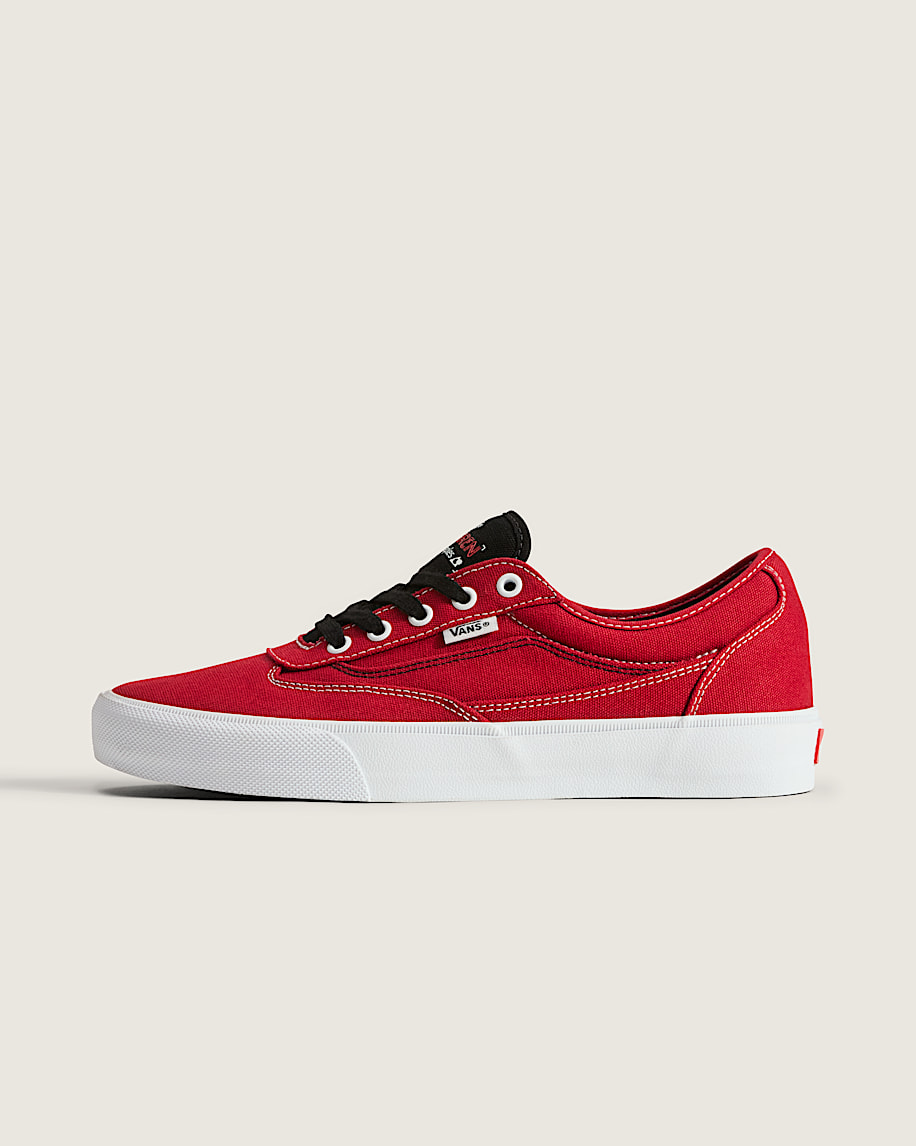 Skate Curren Caples Shoe in Red / White | Vans