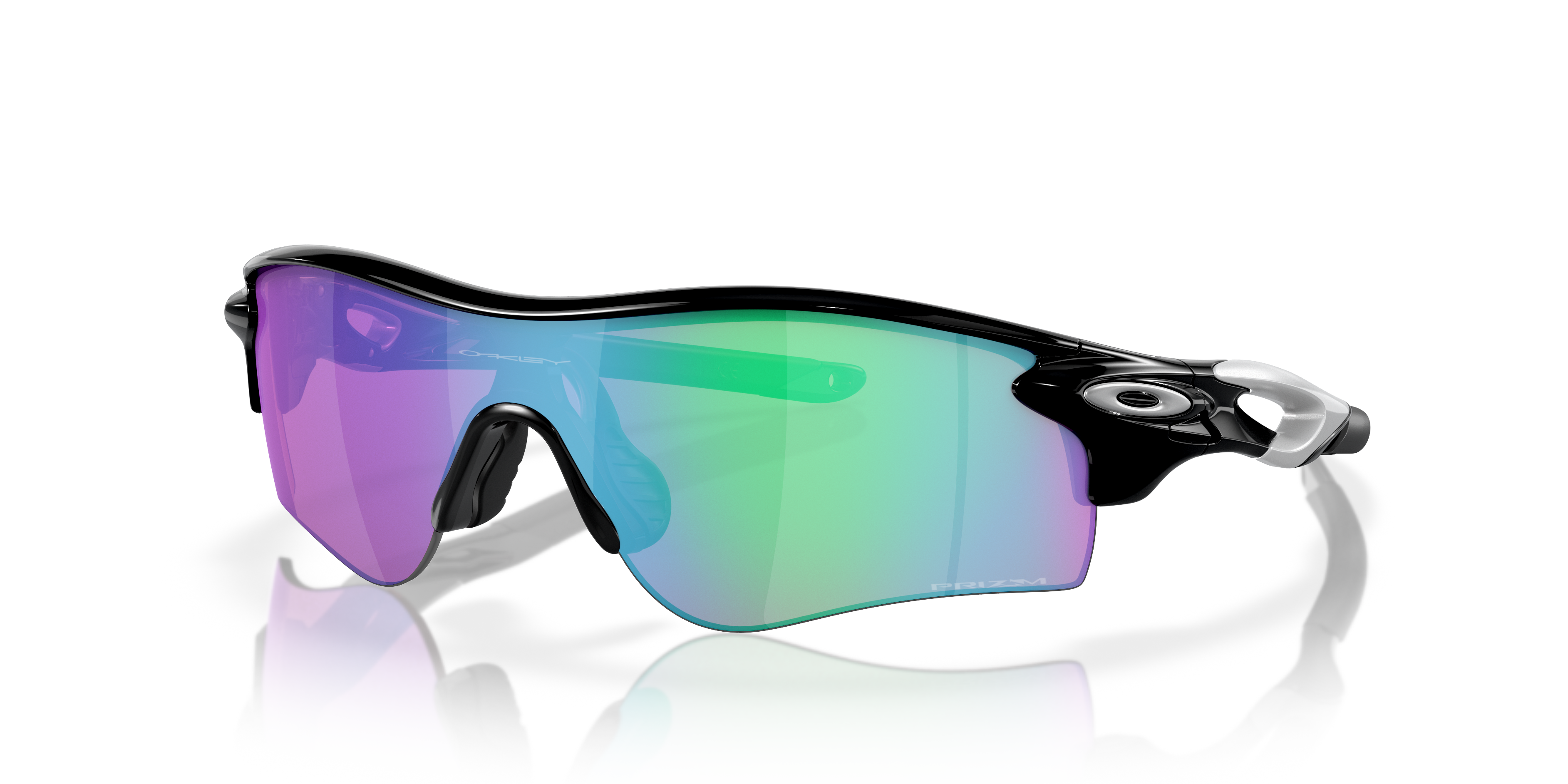 RadarLock® Path® (Low Bridge Fit) Prizm Golf Polished Black アイ