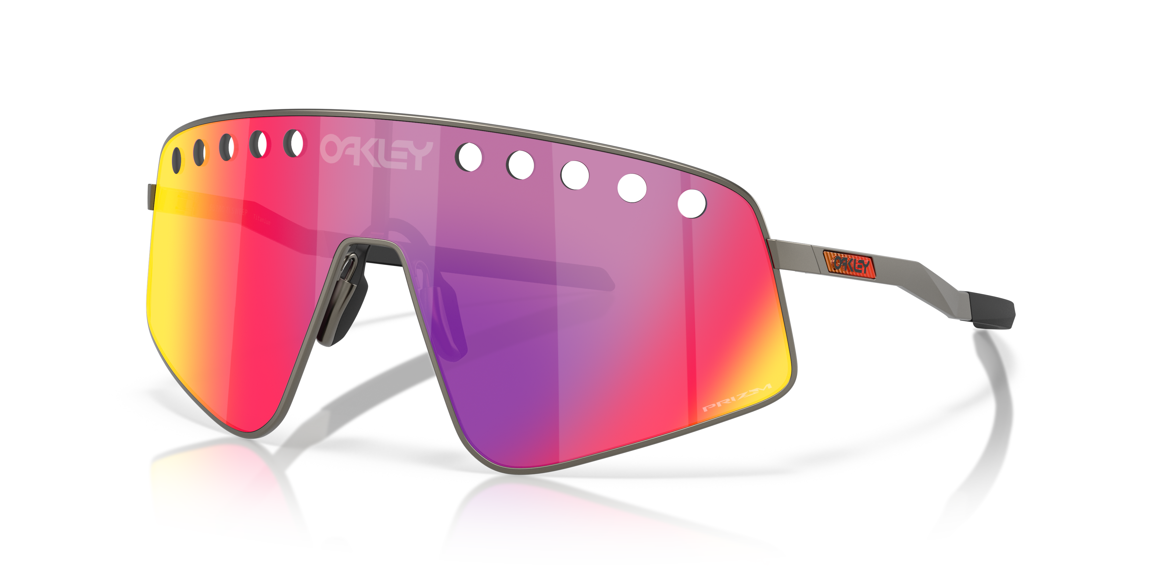 Sutro™ TI Sweep Prizm Road Matte Gunmetal アイウェア | Oakley® 日本