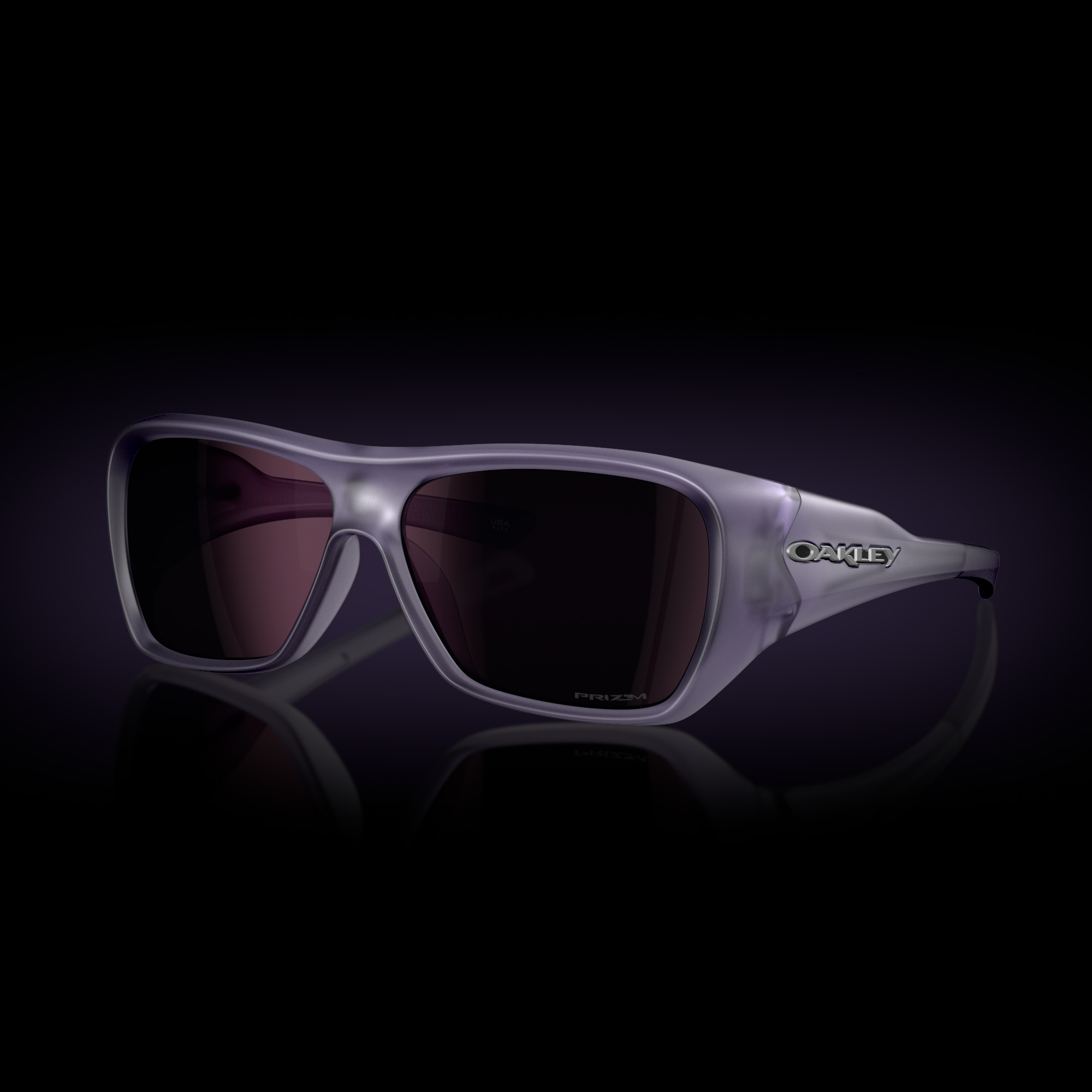 Chaminade Prizm Indigo Lenses, Matte Transparent Lilac Frame