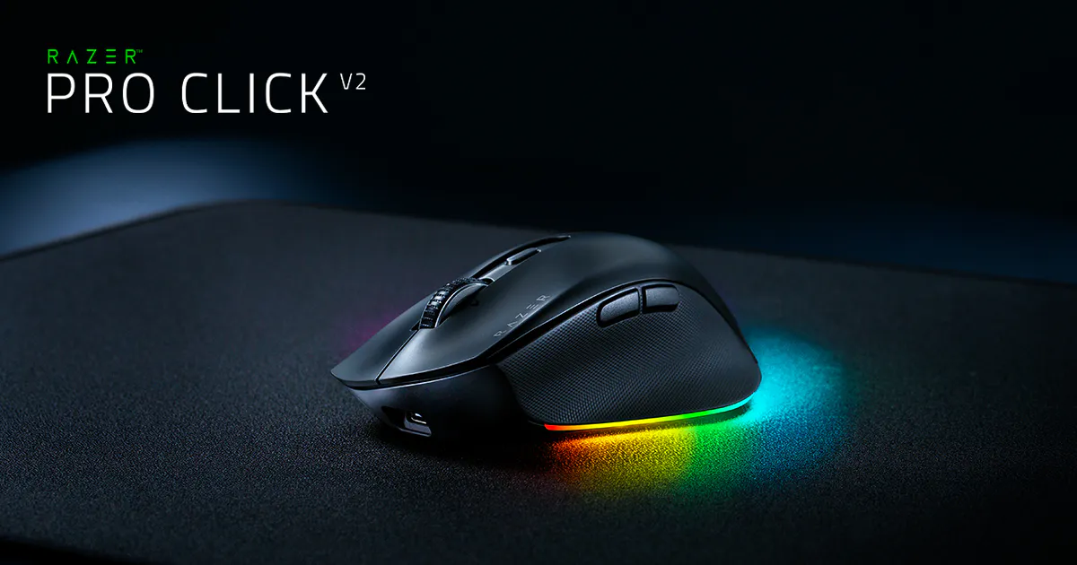 Razer Pro Click V2 - Wireless Ergonomic Mouse | Razer United States