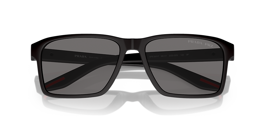 Prada Linea Rossa PS 05YSF XXL (58 - 17) with Grey lenses and