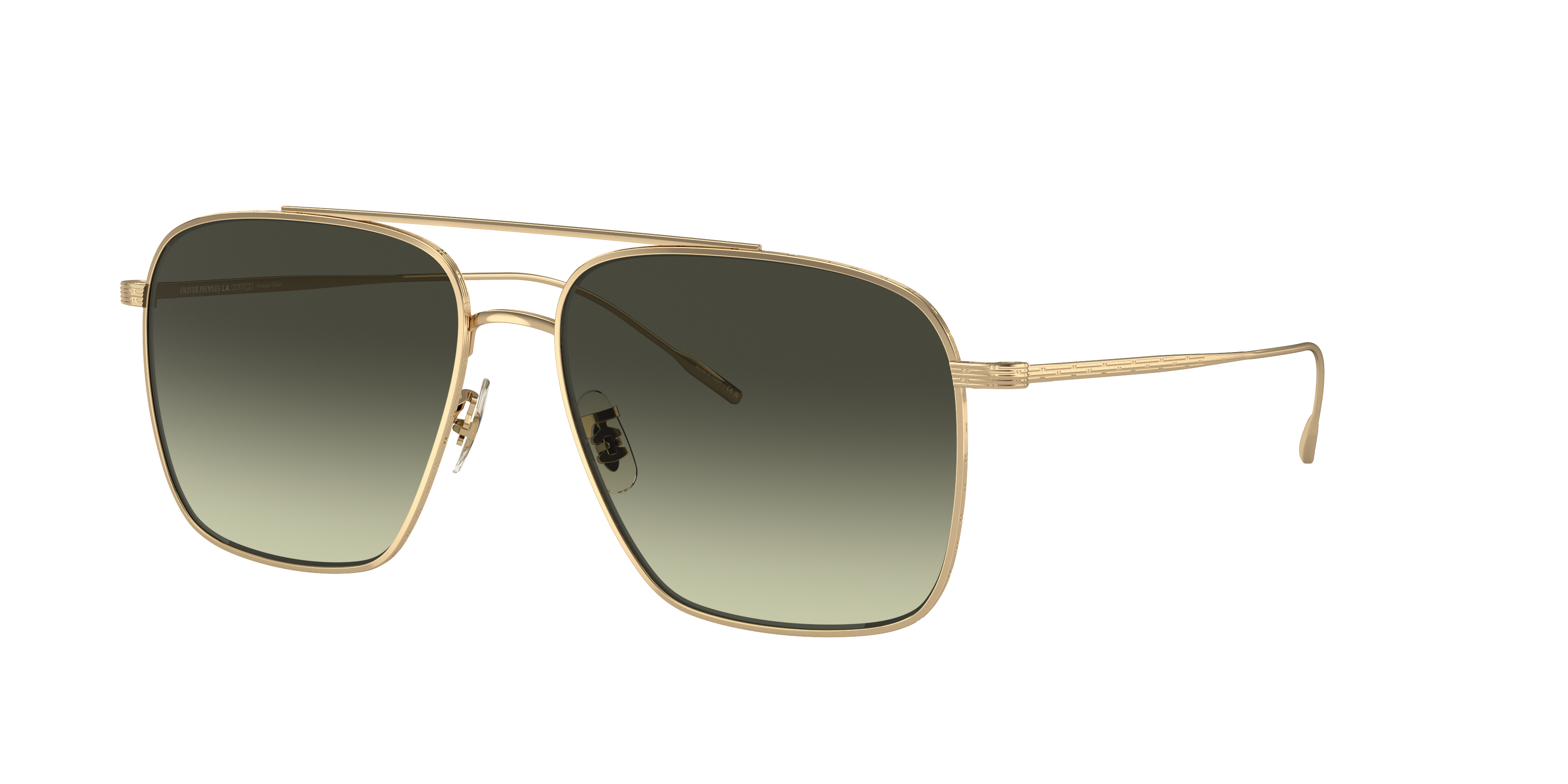 Oliver Peoples OV1320ST Dresner L (56 - 15) with Green lenses and