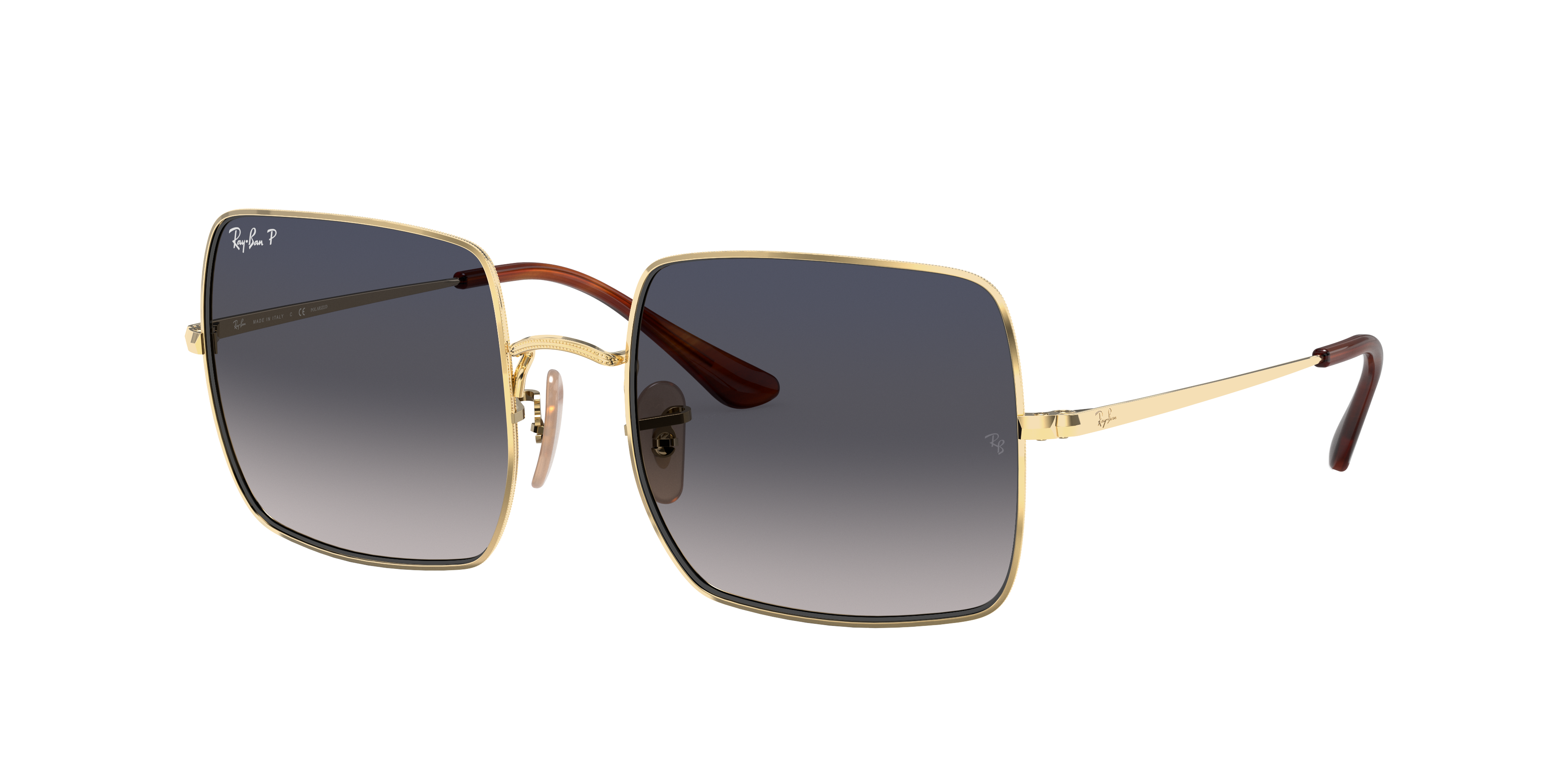 Ray-Ban RB1971 Square 1971 Classic L (54 - 19) with Blue lenses