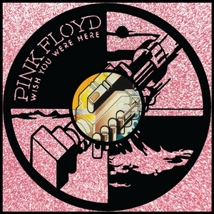 Pink Floyd Wish You Were Here – Carved Vinyl Record Art Decor
