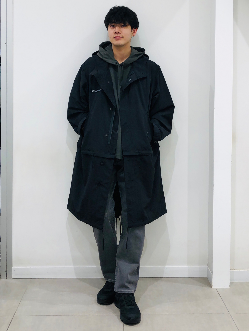 2WAYオーバーサイズモッズコート UNDERCOVER、ダブルフェイスパーカ(5