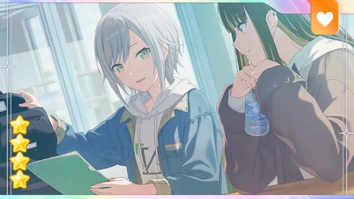 プロセカ】[仲間との談笑]日野森志歩のカードイラストと衣装