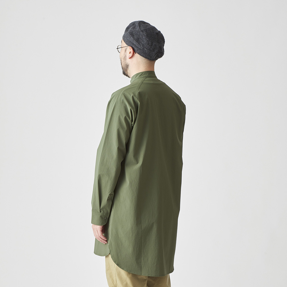 ソフトシェルのロングシャツ ﾊｲｼﾞﾛ一 | AXESQUIN ELEMENTS | 薄すぎず