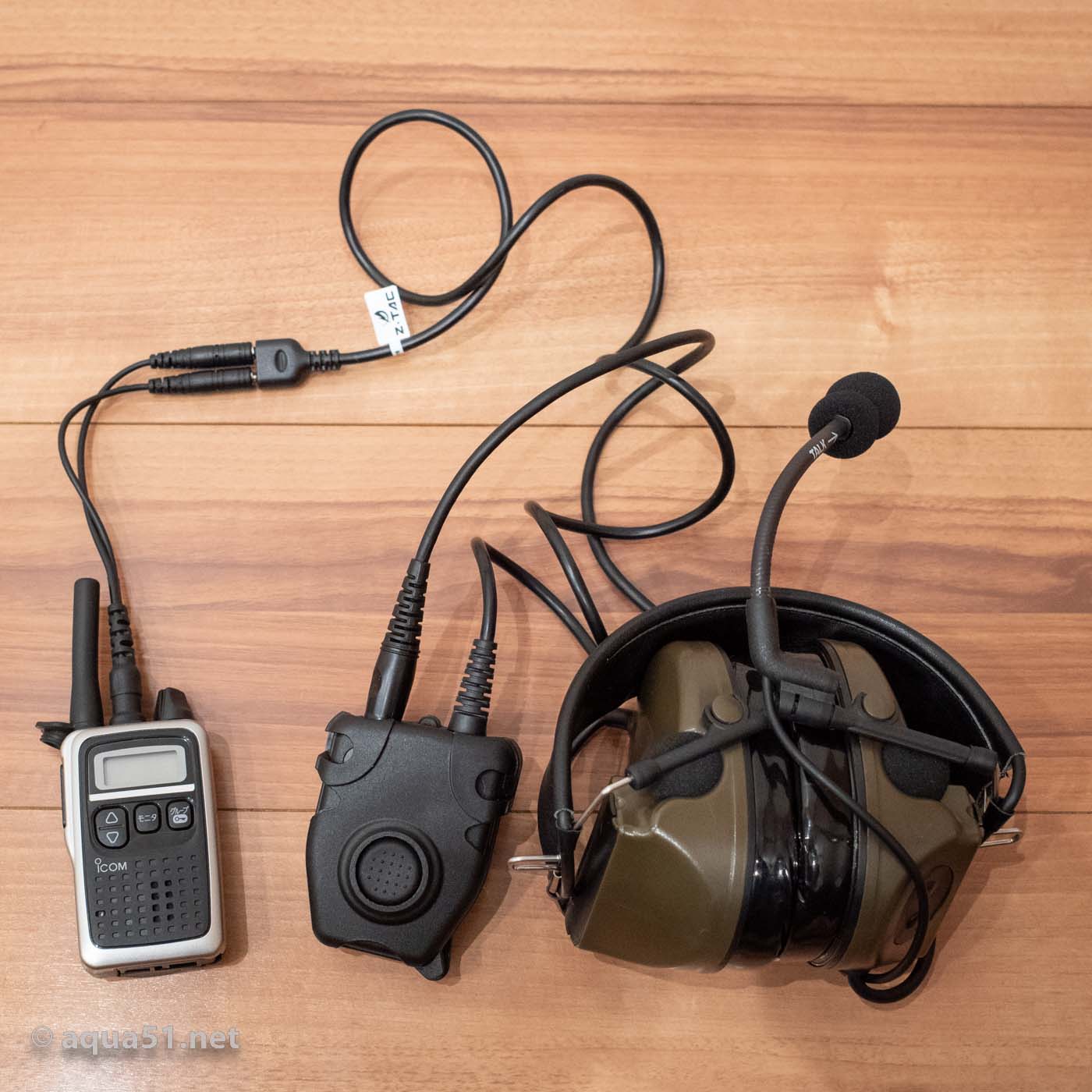 Tac-Sky Peltor Comtac レプリカ購入しました | aqua5150 gear review
