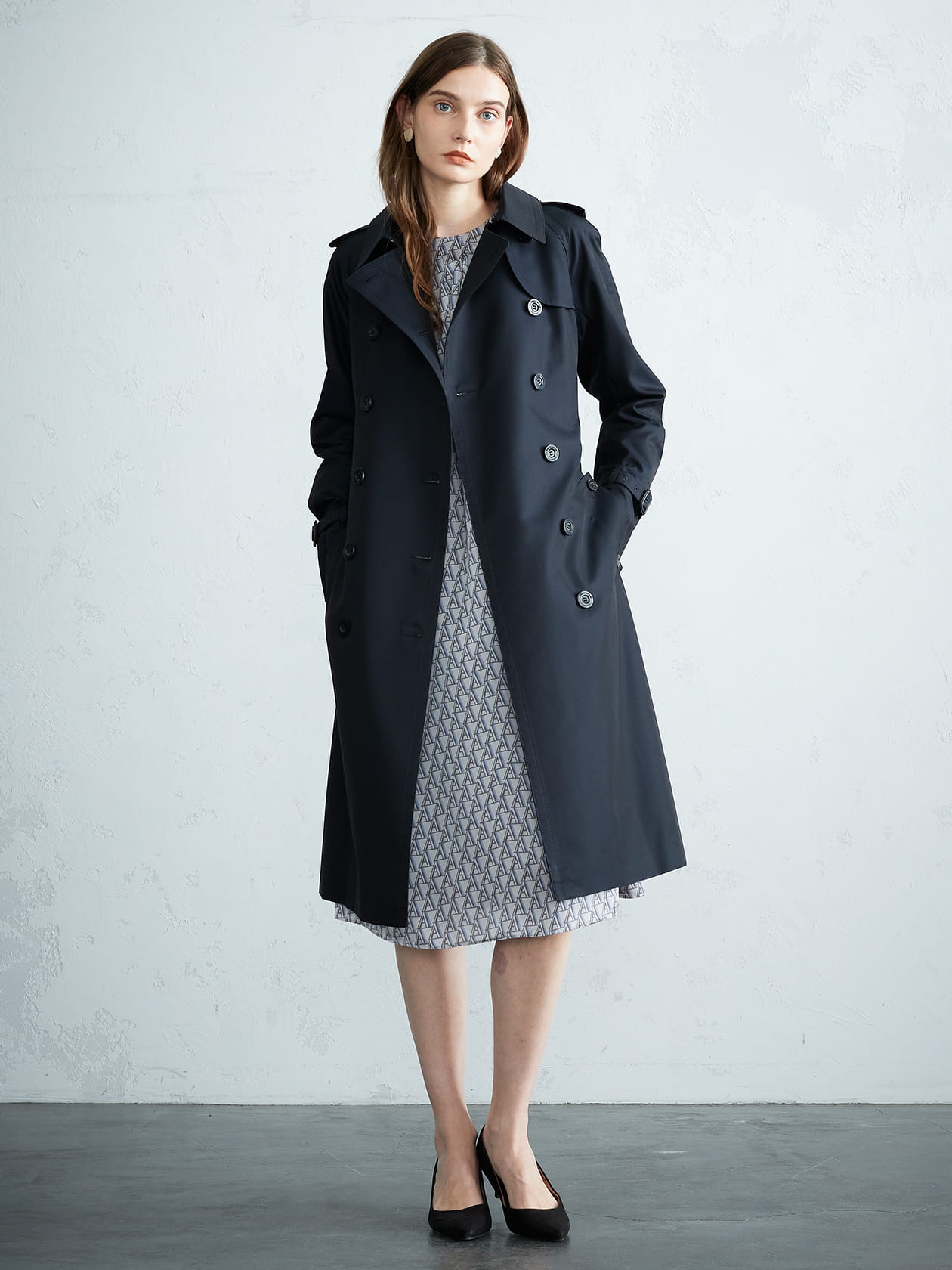 BASIC TRENCH COAT LONG