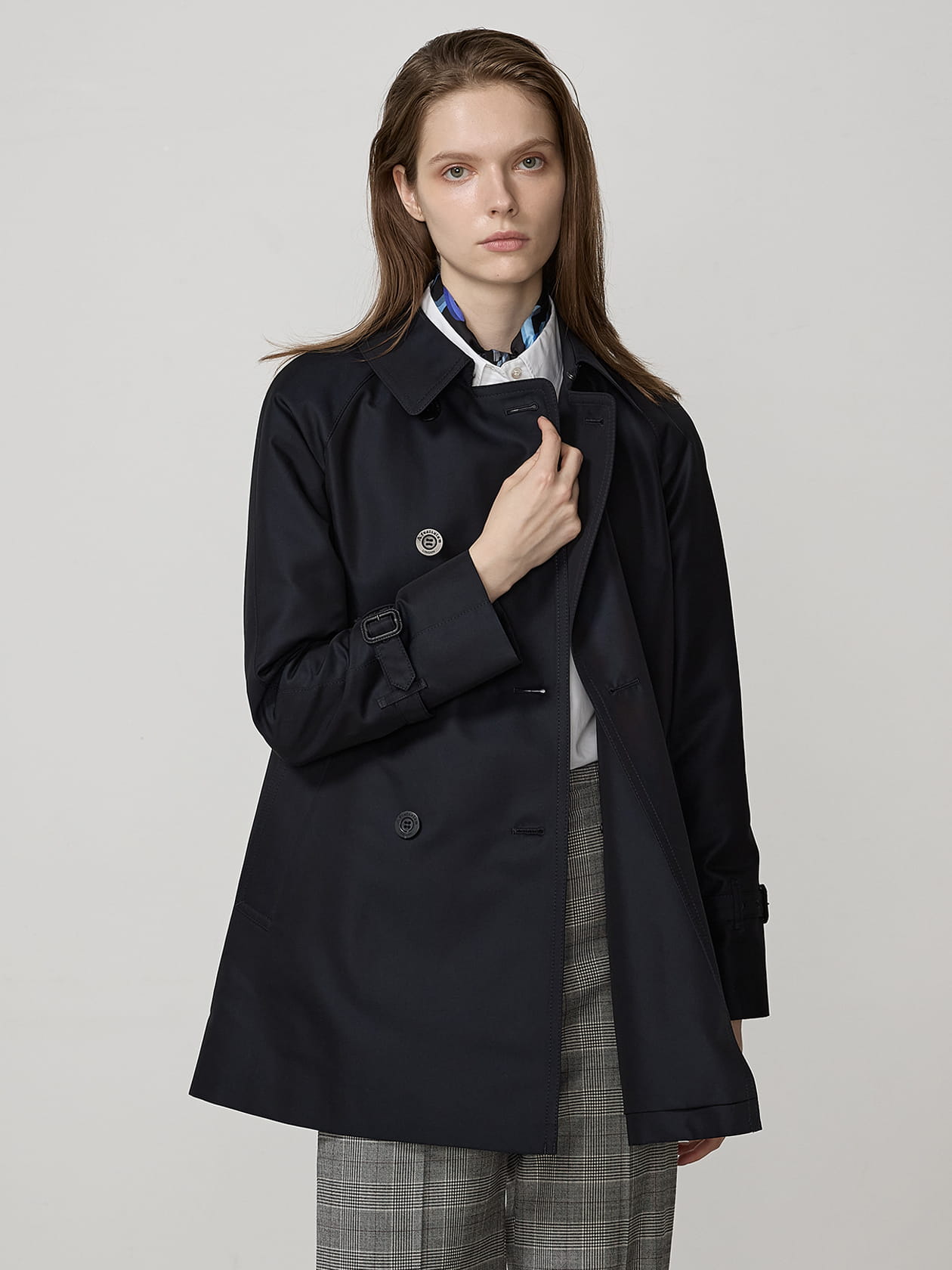 MIMI】A LINE TRENCH COAT