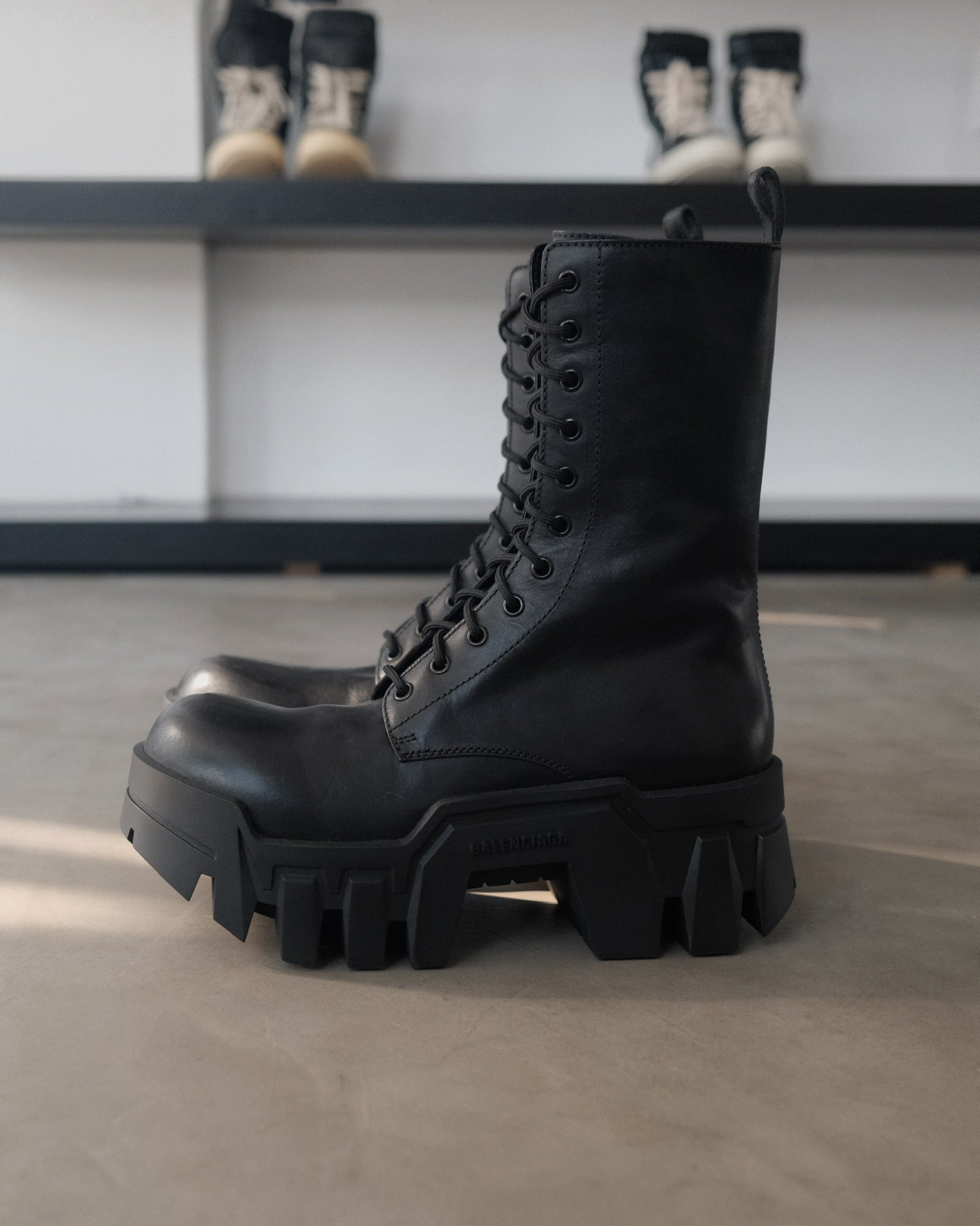 BALENCIAGA Bulldozer Boots – Around The Shoes