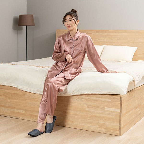 mila schon】 ミラ・ショーン シルクサテン レディース パジャマ 定番