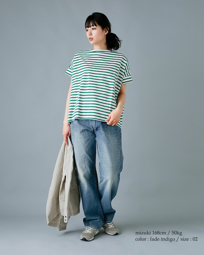 40%OFF】LENO リノ ハイウエストフェードウォッシュジーンズ“KAY” leno