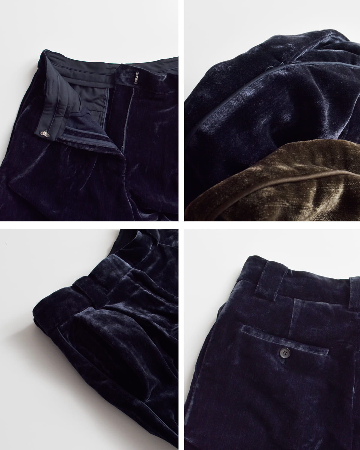 50%OFF】anuke アンヌーク ベルベット ワイド パンツ “Velvet Wide