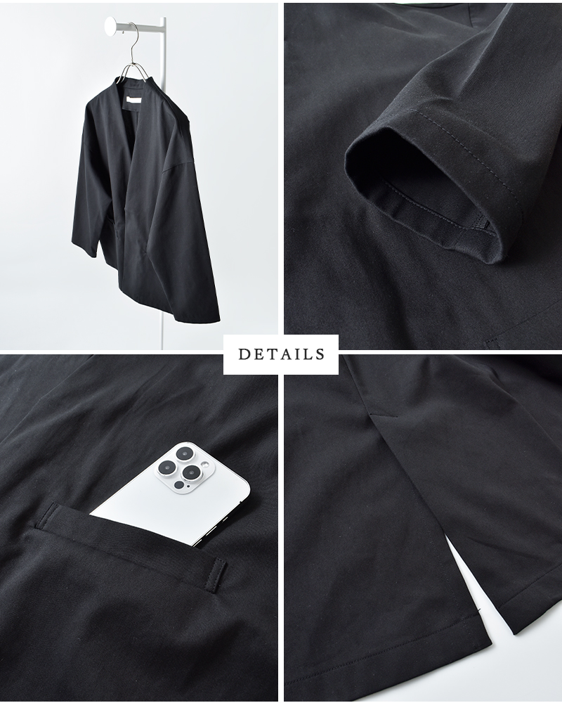 evam eva エヴァムエヴァ コットン ジャケット e261t059 レディース