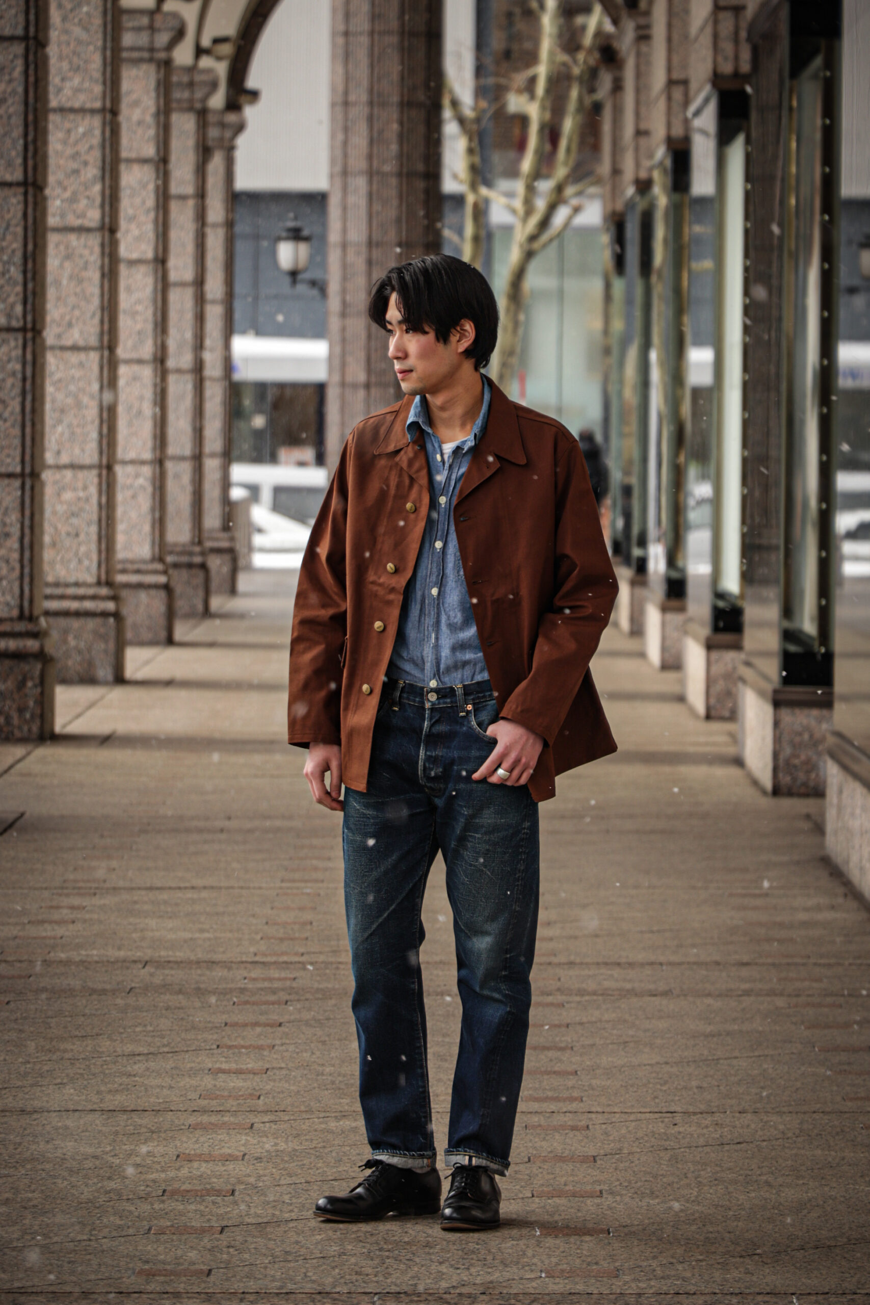 BONCOURA / U.S ARMY COVERALL “BROWN DUCK” | ARCH STELLAR PLACE