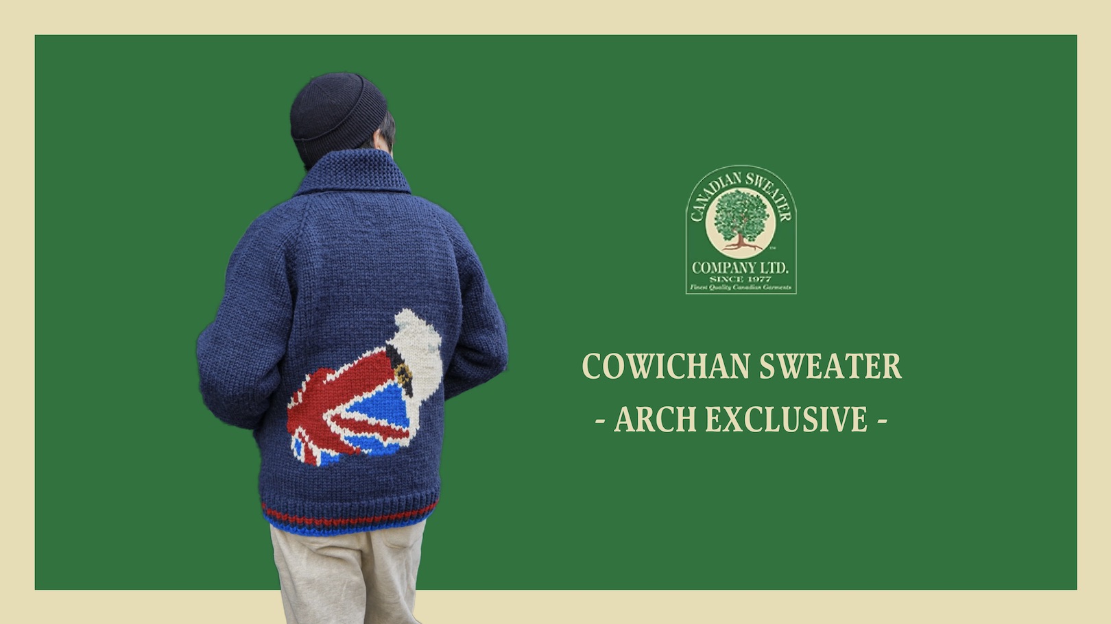 Canadian Sweater Company COWICHAN SWEATER – ARCH EXCLUSIVE | ARCH