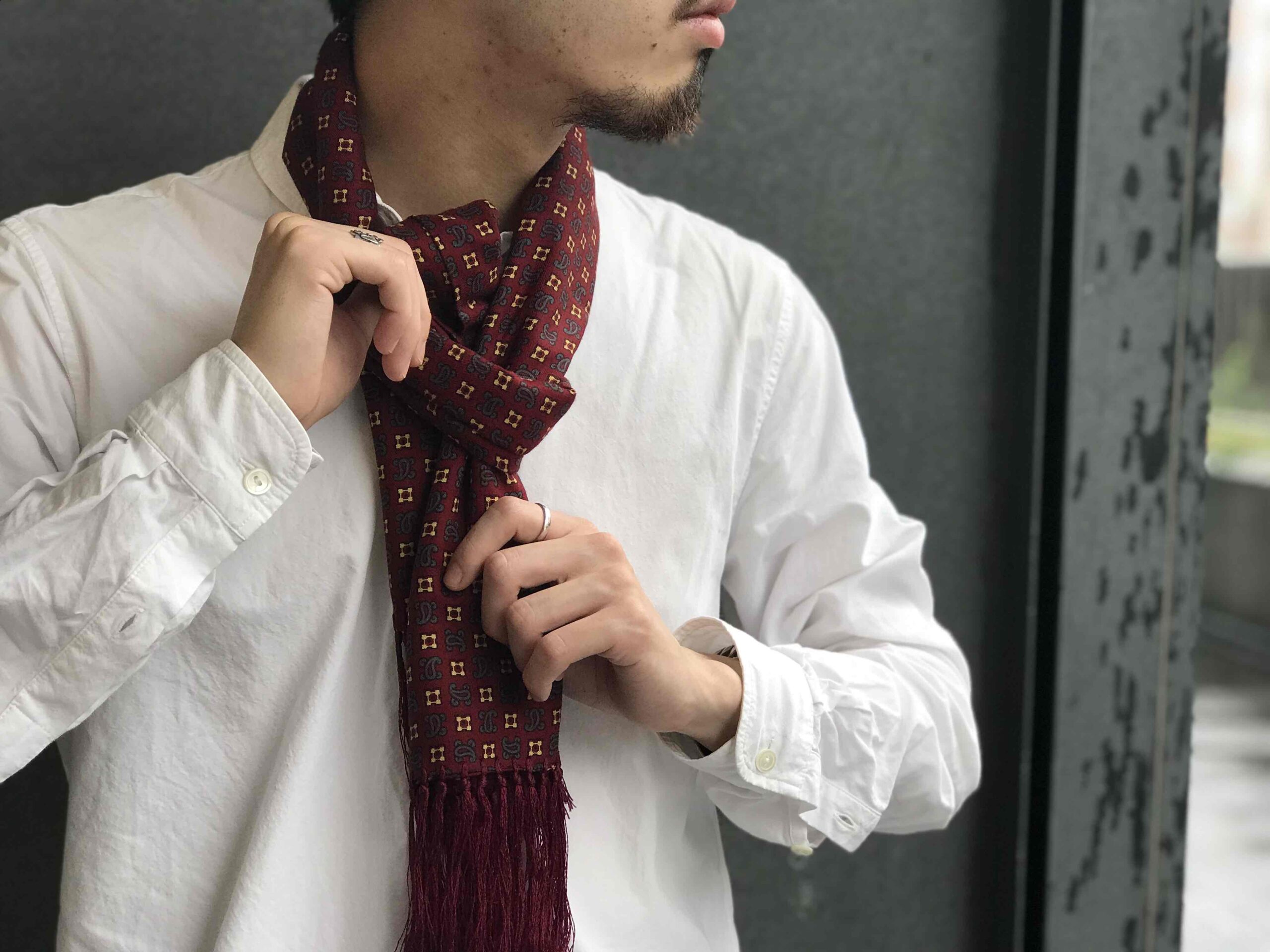 SILVER WEEK SPECIAL ITEM Vol.02 “VINTAGE TOOTAL SCARF” | ARCH TOKYO