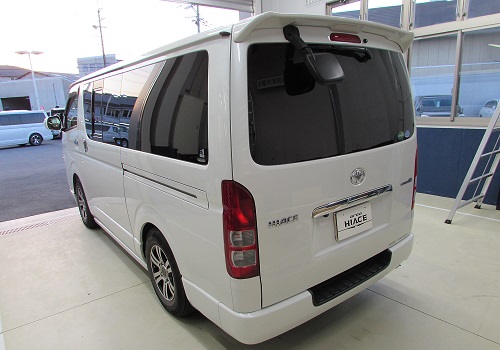 TRD リヤバンパースポイラー – ハイエース専門／HOME｜エリア