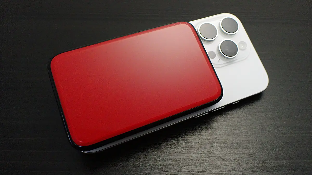 レビュー】CASETiFYの薄型MagSafeモバイルバッテリー「PowerThru Slim