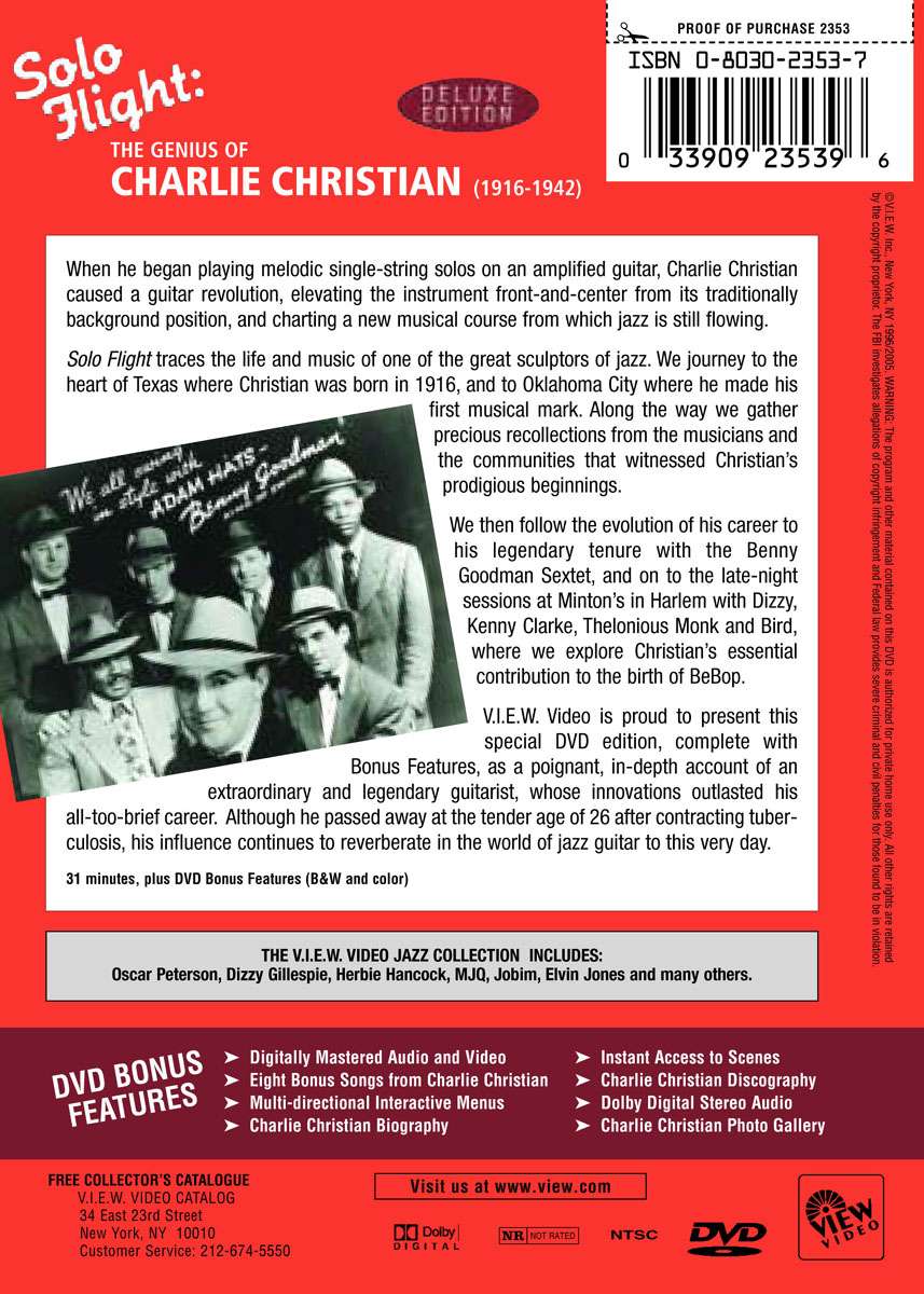 Solo Flight: The Genius of Charlie Christian - Arkadia Records