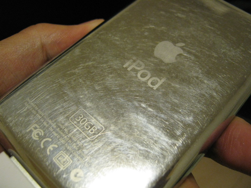 iPod 5G 30GB: EeePCの軌跡
