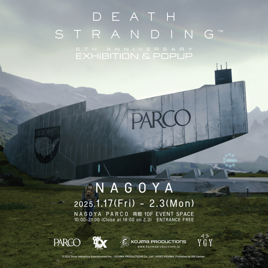 KOJIMA PRODUCTIONS × PARCO “DEATH STRANDING 5th Anniversary