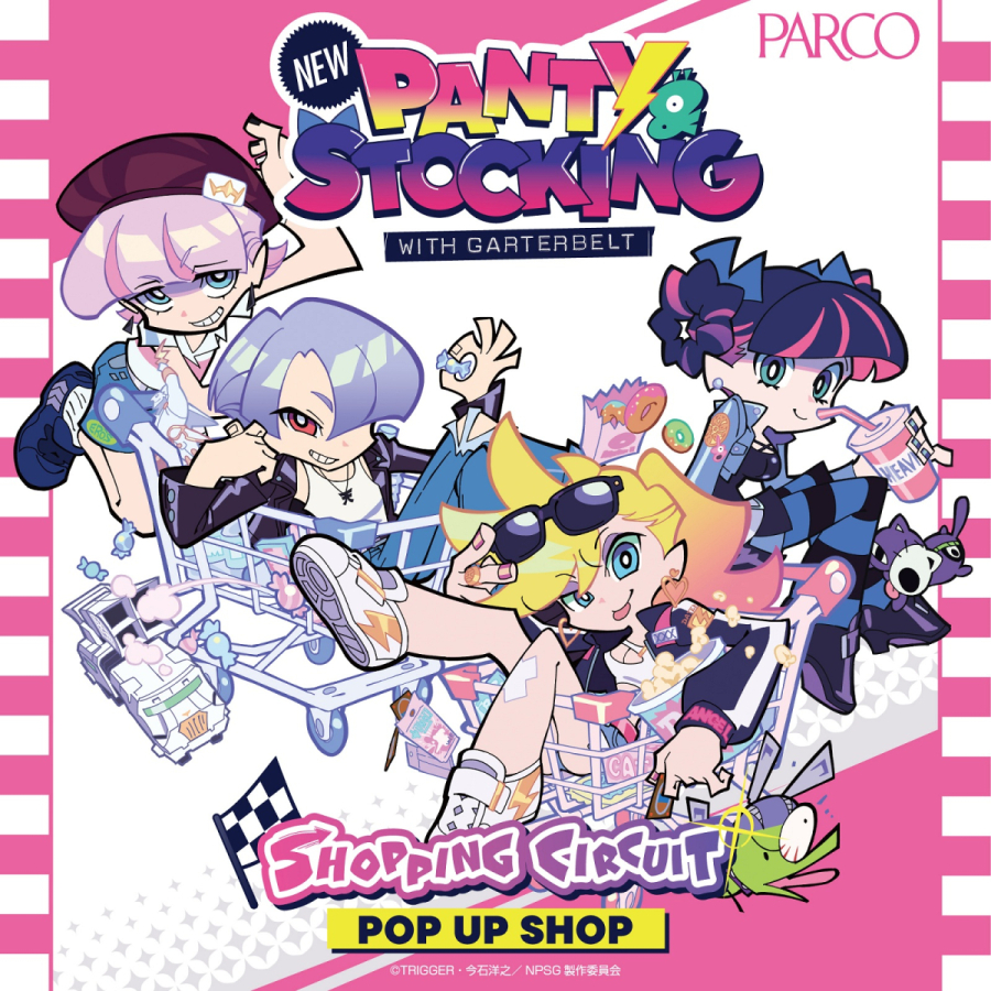 New PANTY&STOCKING with GARTERBELT POP UP SHOP 名古屋PARCO | PARCO