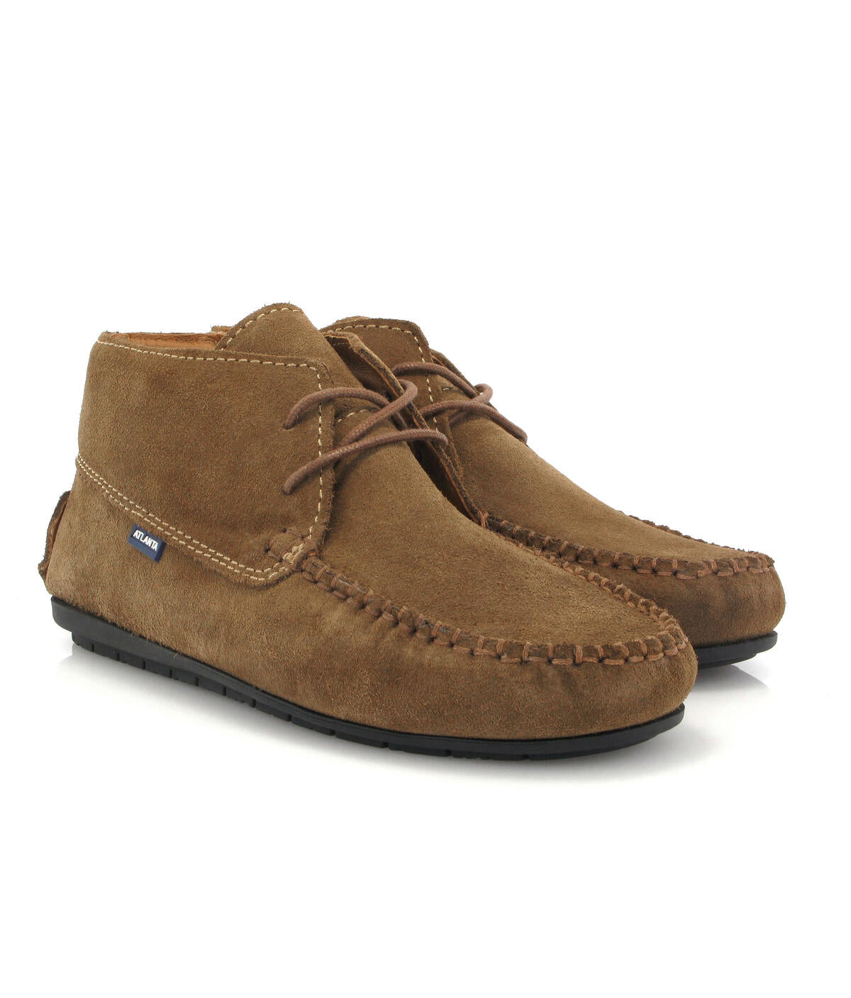 Moccasin Boots - camel suede - Atlanta Mocassin