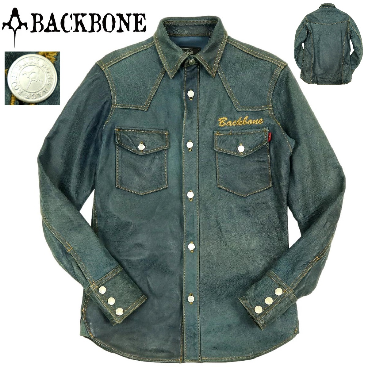 2026年最新】Yahoo!オークション -backbone レザー ジャケットの中古品