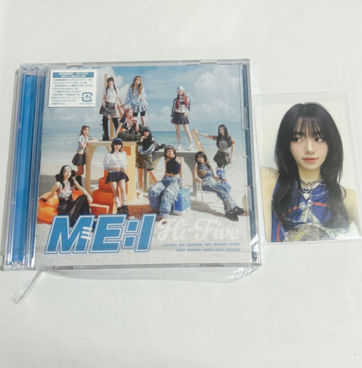 笠原桃奈 ME I Hi-Five ミーアイ ハイファイブ 初回限定版B CD トレカ