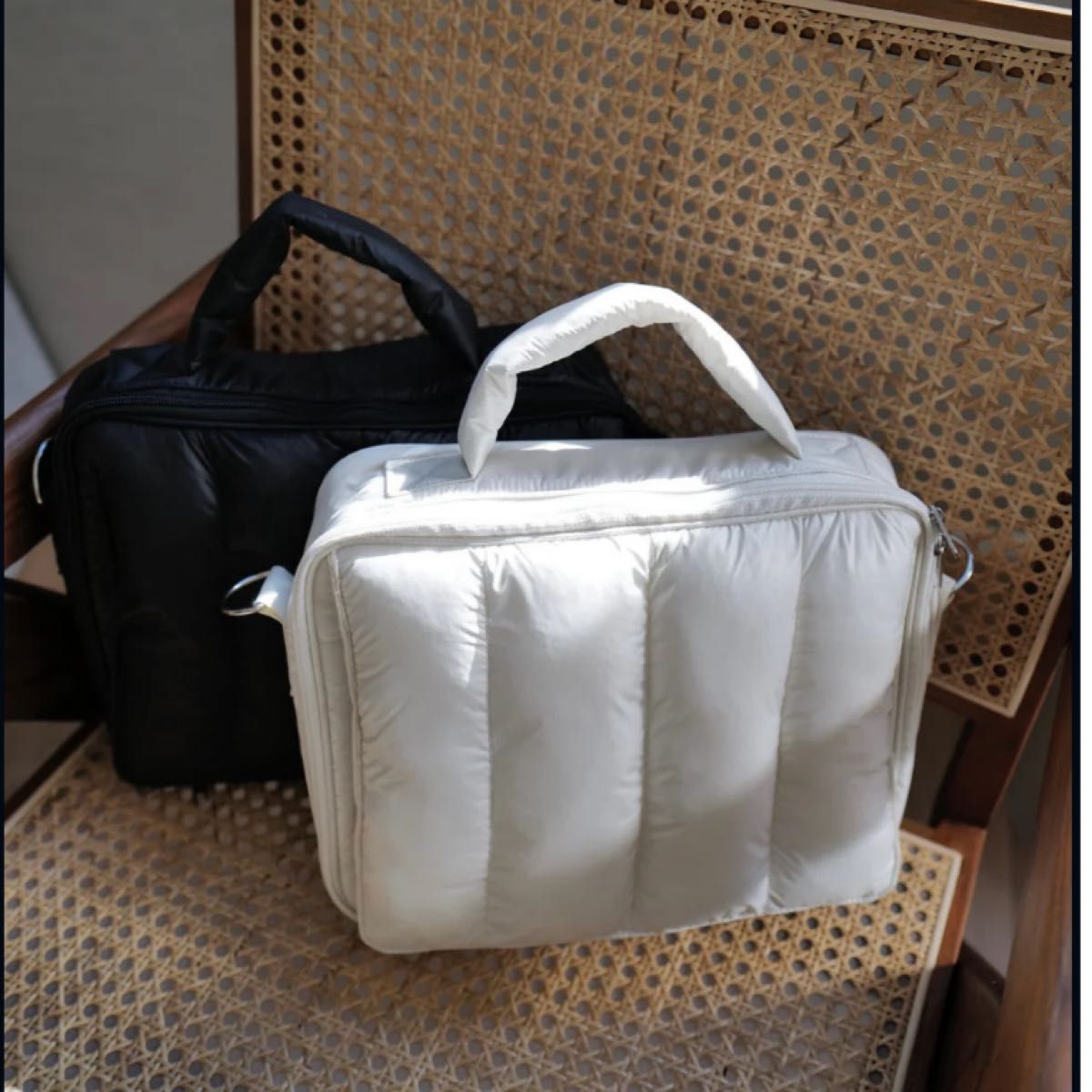 calin カラン ポーチ マザーズバッグ multi parents pouch 白 新品