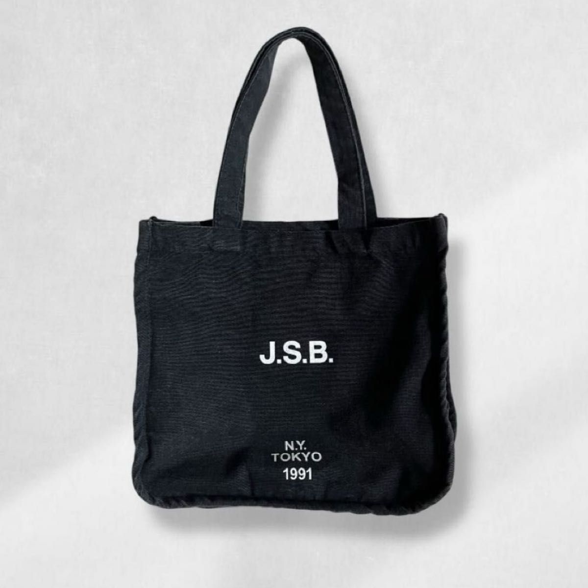 CDL TOKYO CDL CANVAS TOTE BAG / SMALL BLACK キャンバストートバッグ