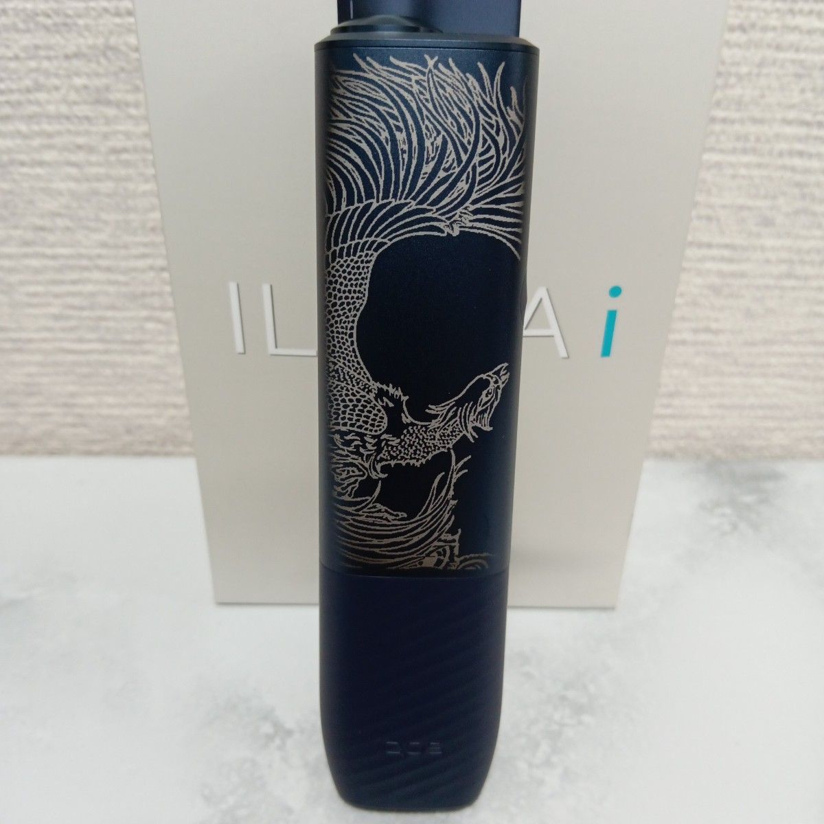 龍 鳳凰 デザイン レーザー加工 iQOS ILUMA i ONE アイコス イルマ i
