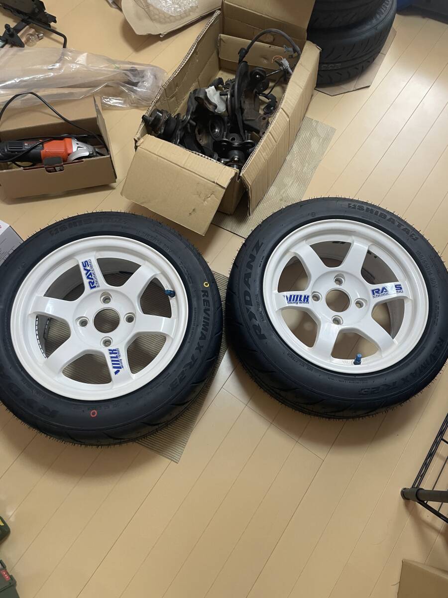 Yahoo!オークション -「rays te37 14インチ」(タイヤ・ホイールセット