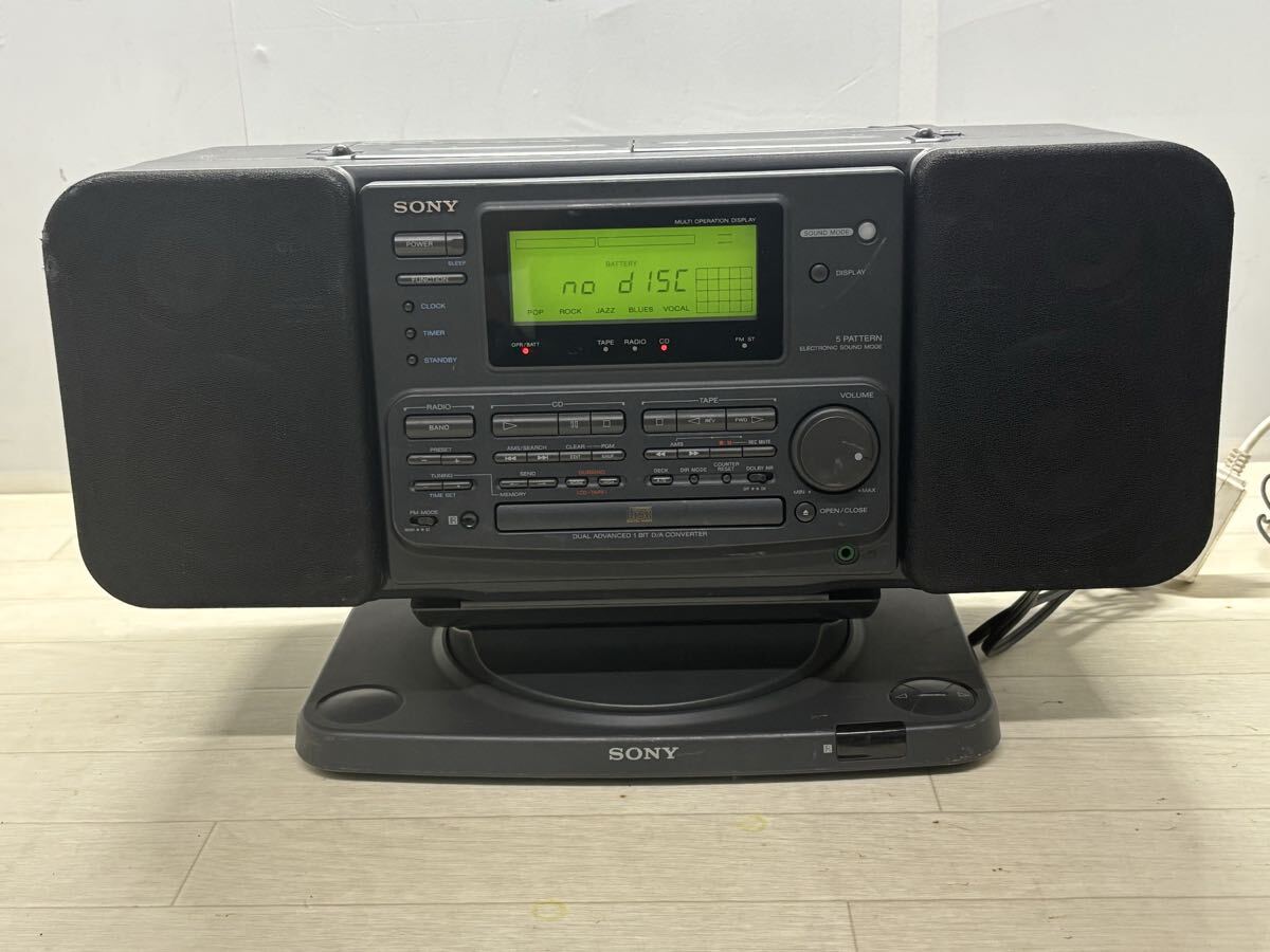 Yahoo!オークション -「sony cdラジカセ zs-5」(カセットデッキ